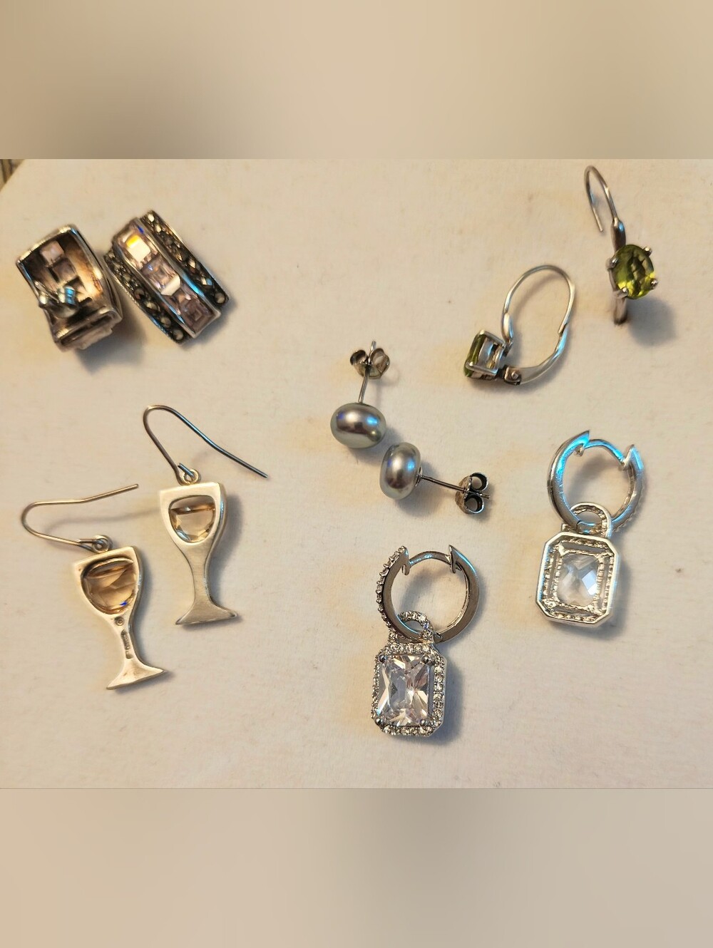 Vintage Sterling Silver Estate Jewelry LOT/31 Pieces - Picture 11 of 12